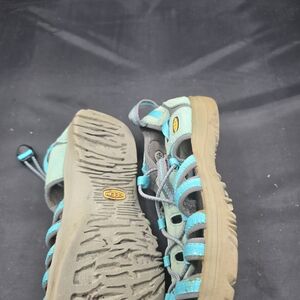 Keen Blue and Gray Sandals with‎ Rugged Sole